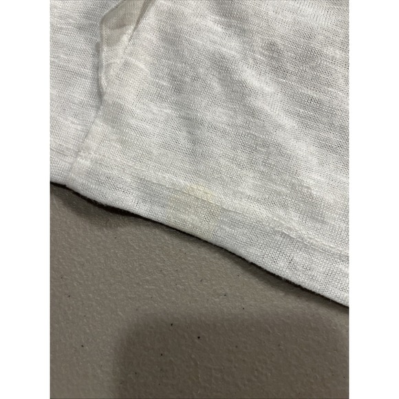 100% Polyester Long Sleeve Ruffled Bebe Women's White Blouse XL - Picture 4 of 4